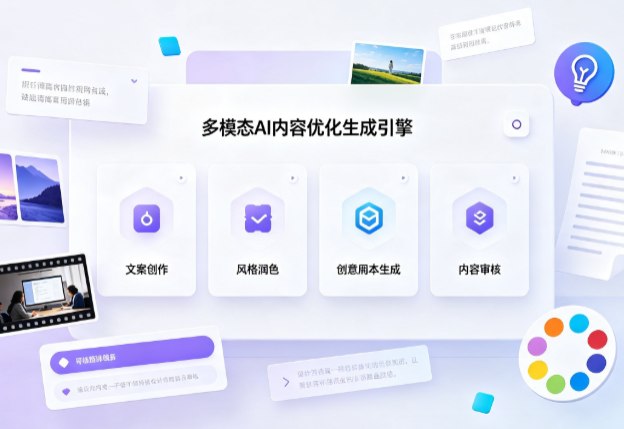 蓬江区AI智能内容优化创新 多模态生成技术丰富数字内容创作生态