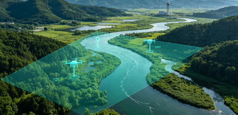 蓬江区GEO 全域空间监测筑牢生态屏障，空间技术支撑环境治理与灾害防御