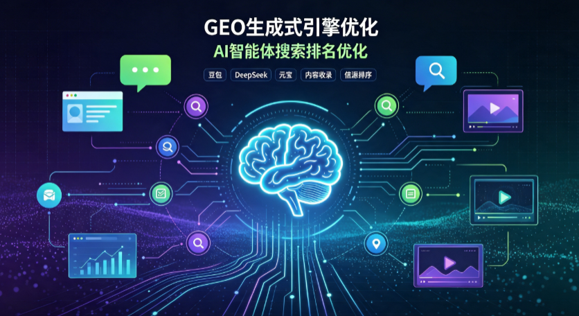 蓬江区GEO 浪潮来袭：生成式引擎优化崛起，创作者争抢豆包、DeepSeek、元宝智能体流量入口