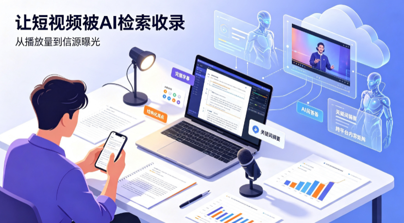 蓬江区短视频创作者新必修课：吃透 GEO 优化，让抖音内容被豆包、DeepSeek、元宝智能体收录